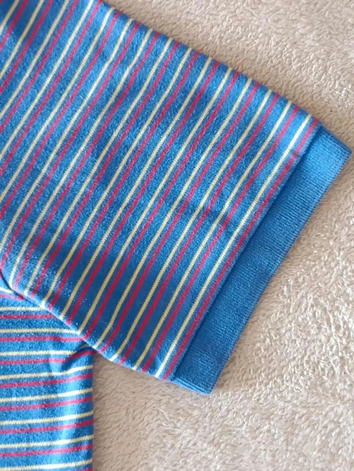 Polo Ralph Lauren vintage strepen blauw rood geel Maat XL – photo 8